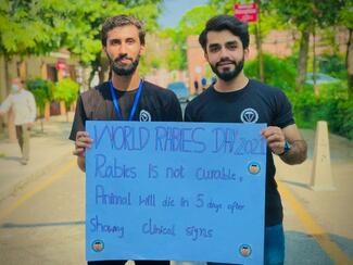 Awareness banners on WRD