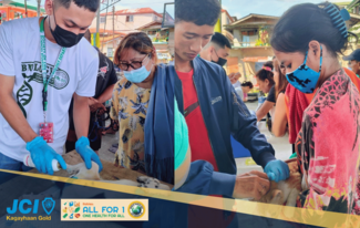 Rabies vaccination to pets of the locals of Brgy. Macabalan, Cagayan De Oro City