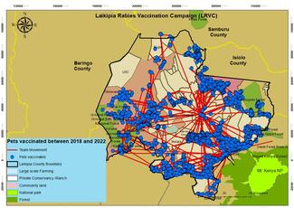 Spatial data of past LRVC mass vaccinations