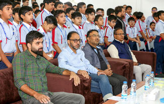 Awareness of school kids from GD Goenka School Srinagar