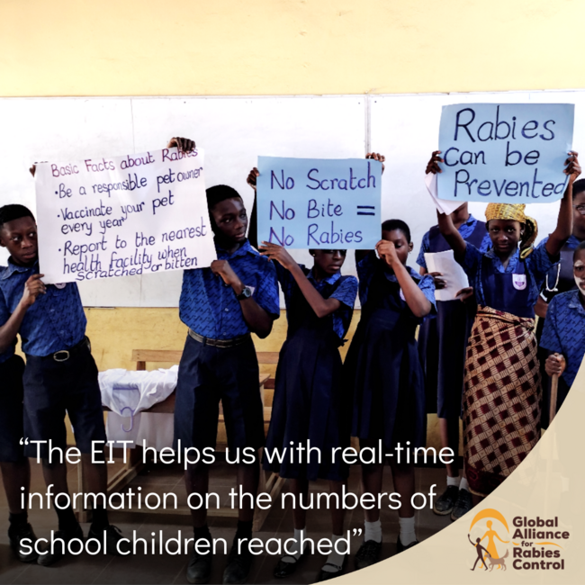 Communication Initiatives for Change school children