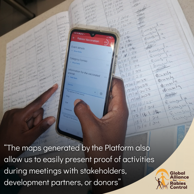 Namibia: DVS Retrospective data capture with GARC App. GARC Featured Platform user