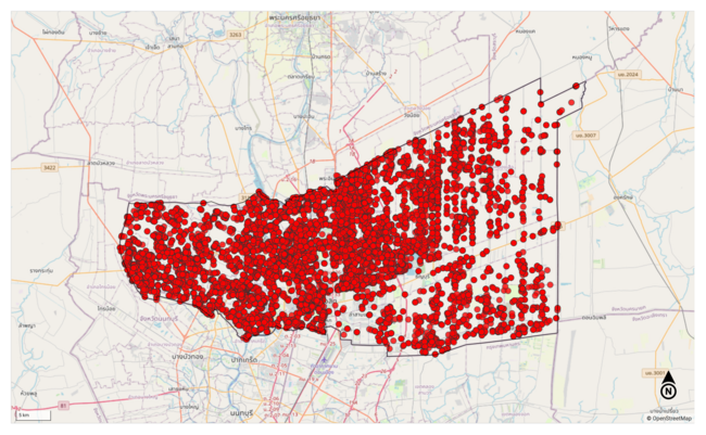 Soi Dog Foundation Thailand location of sterilized dogs using the GARC Data Platform