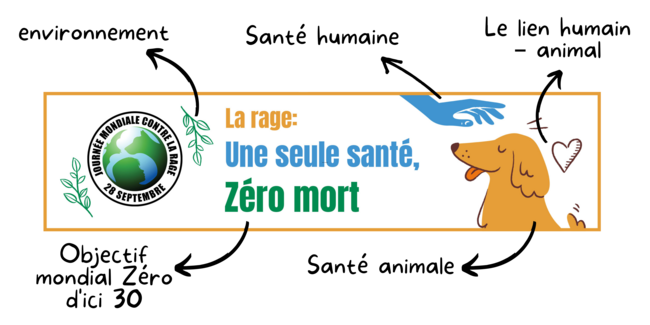 Journée Mondiale contre la Rage, Explication de la bannière