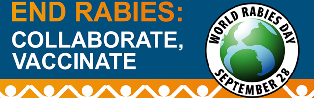 This year's World Rabies Day theme is "End Rabies: collaborate, vaccinate"