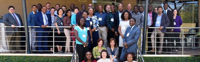 East Africa rabies community meeting 2017 - Group photo